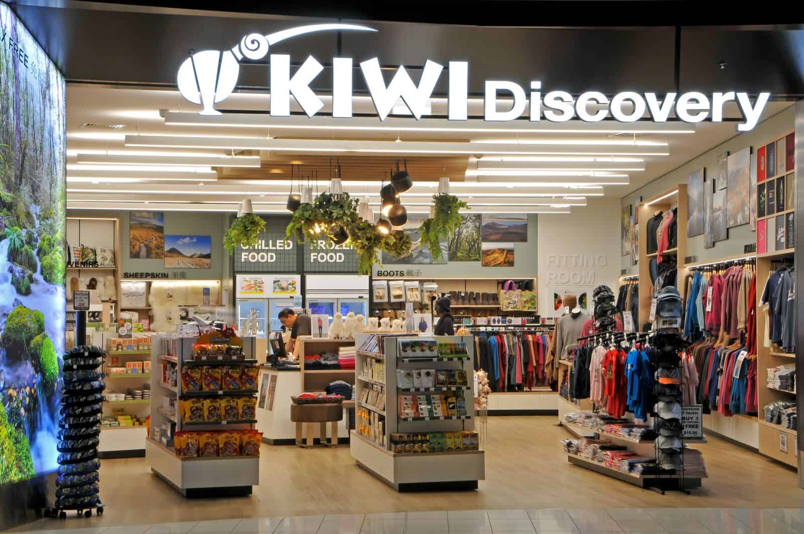 Kiwi Discovery store fitout by Datum Projects